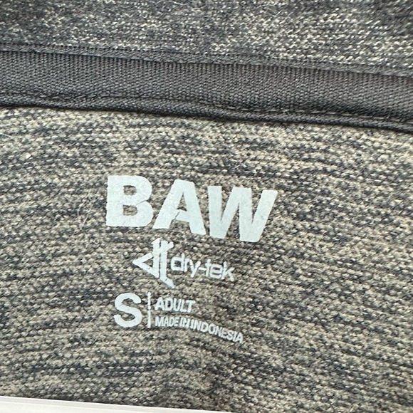 BAW dry-tek Cheer Athletics 1/4 zip dark grey pullover hoodie women’s small - Picture 3 of 5